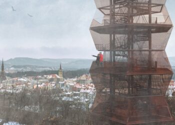 Wieża widokowa w Wałbrzychu: płatny horyzont miasta.