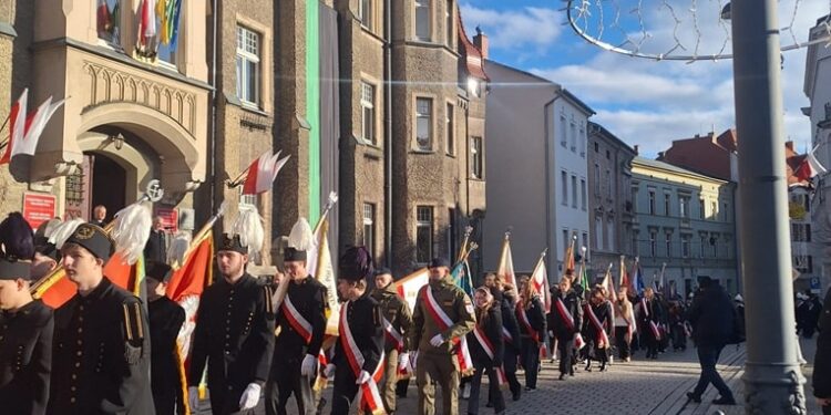 Barbórkowa parada w Wałbrzychu