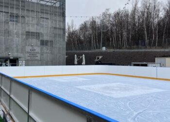 Lodowisko - Stara Kopalnia. Foto: Stara Kopalnia w Wałbrzychu