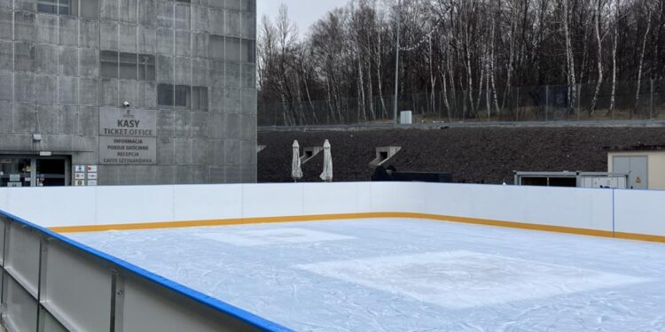 Lodowisko - Stara Kopalnia. Foto: Stara Kopalnia w Wałbrzychu