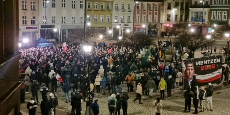 Sławomir Mentzen w Wałbrzychu
