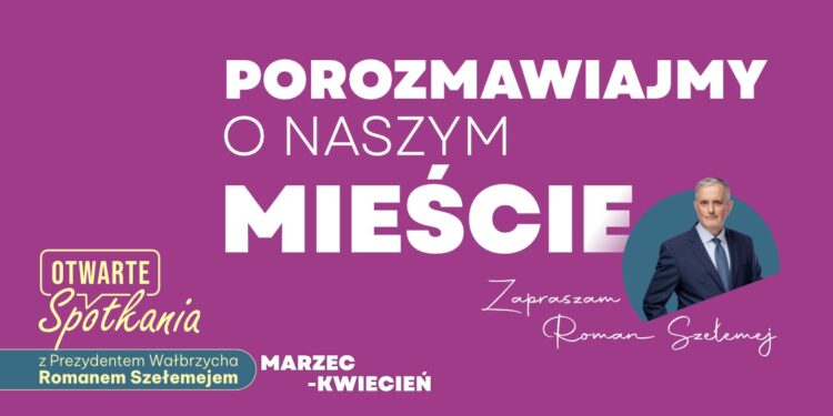 Otwarte spotkania z prezydentem Wałbrzycha